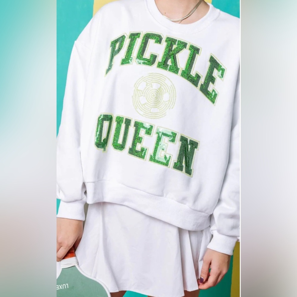 Queen of Sparkles | Pickleball Sweatshirt.